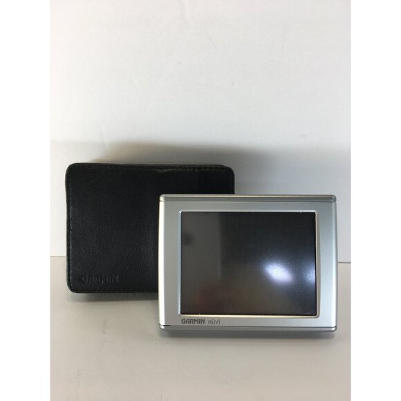 Garmin Nuvi 350 GPS Navigator Touchscreen 3.5'' LCD w/ Leather Case -Not Tested - Picture 13 of 16